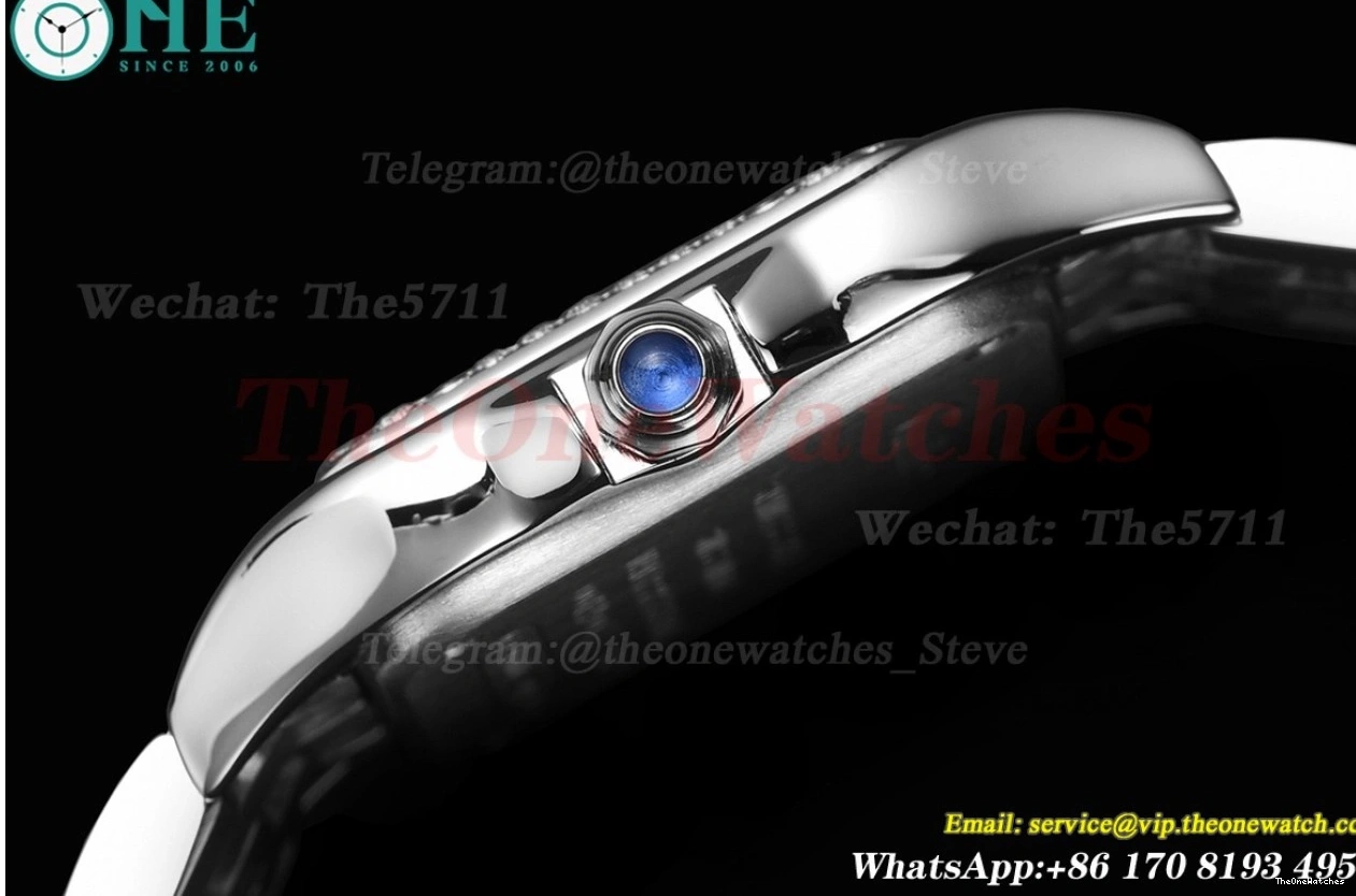 Ladies Dial Qtz De Secrete Swiss 22mm Panthere SS 8848F Dia White SS 1219